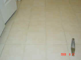 after tile replacement